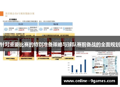 针对重要比赛的特别准备策略与球队赛前备战的全面规划 针对重要比赛的特别准备策略与球队赛前备战的全面规划